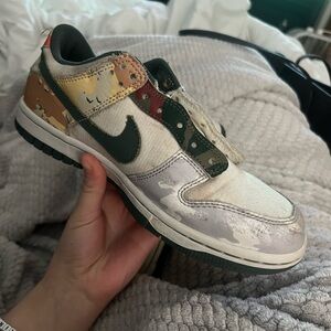 Nike Dunk Low SE Sail Multi-Camo